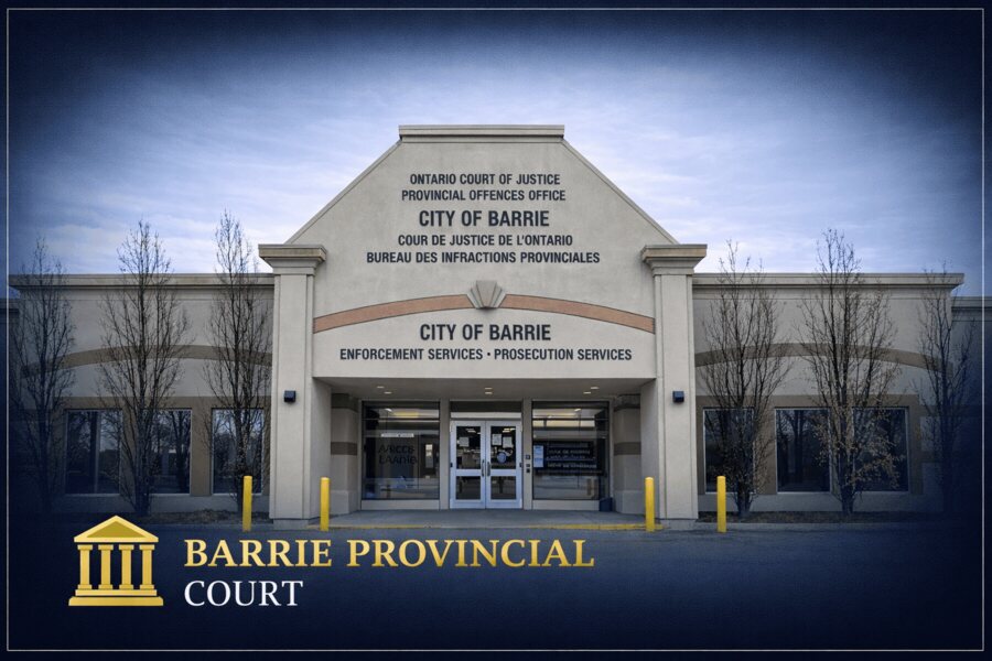 Barrie Provincial Offences court