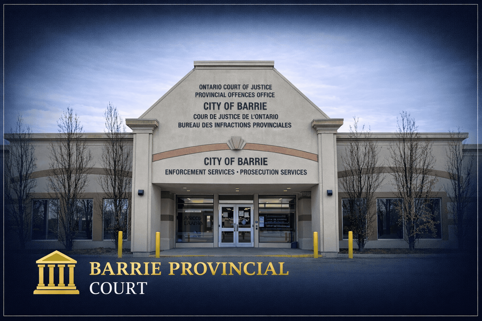 Barrie Provincial Offences court