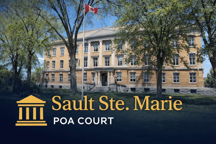 Sault Ste. Marie Provincial Offences court