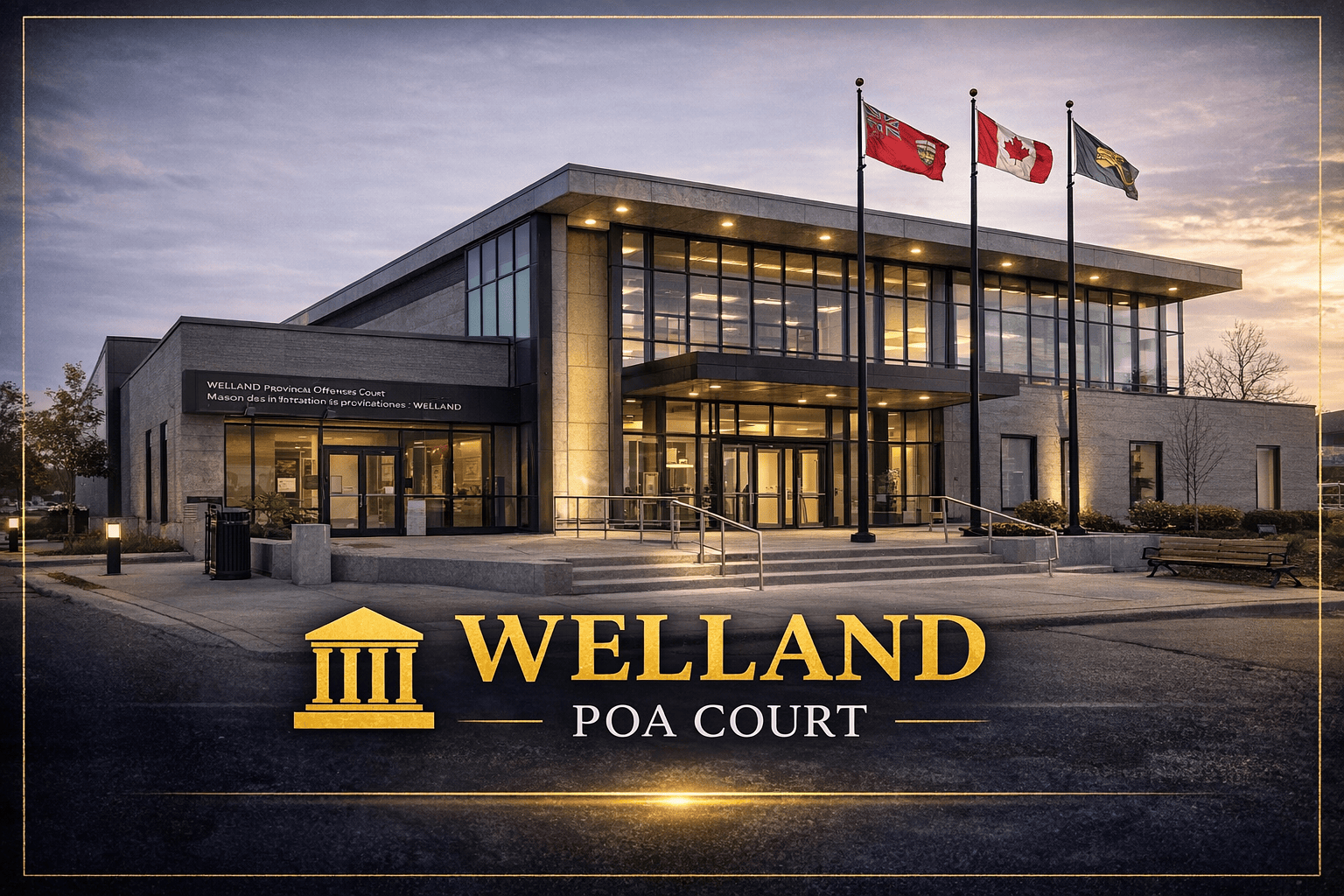 Welland – Niagara Region Provincial Offences court